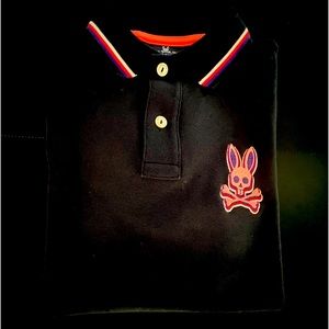 Psycho Bunny Boy Pique Shirt Medium (10-12)